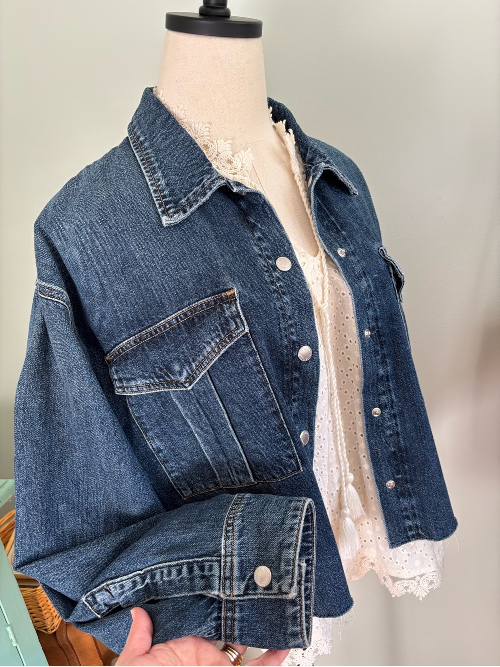 BNWT Agolde NYX Denim Shirt Jacket